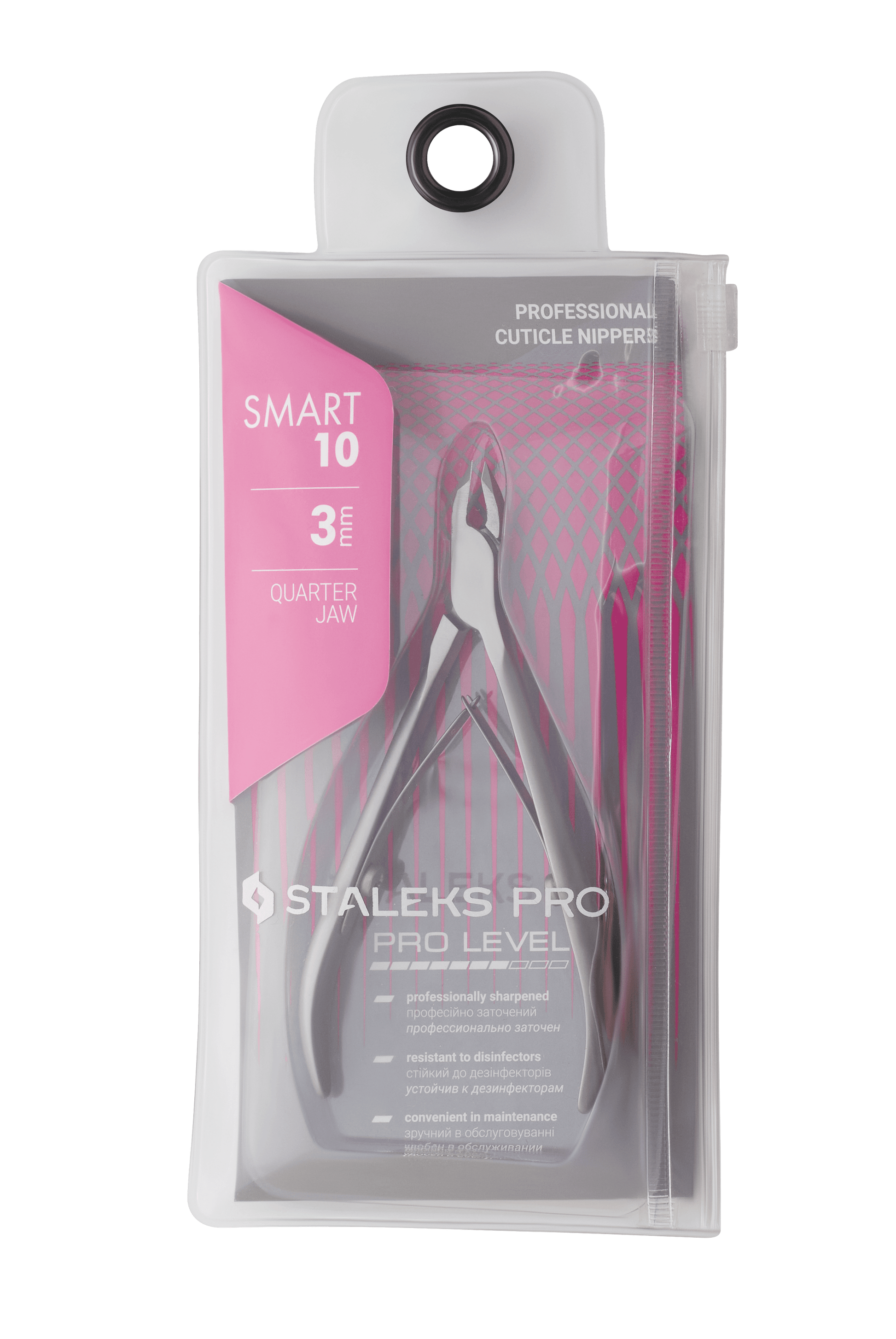 STALEKS SMART NS 10/3 - Tronchesina professionale per cuticole unghie 3mm - Divina Nails