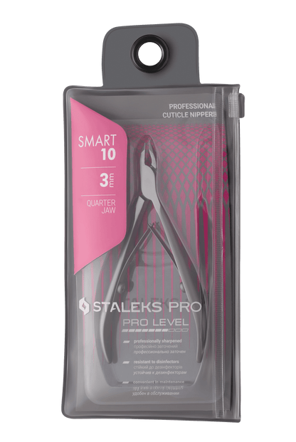 STALEKS SMART NS 10/3 - Tronchesina professionale per cuticole unghie 3mm - Divina Nails