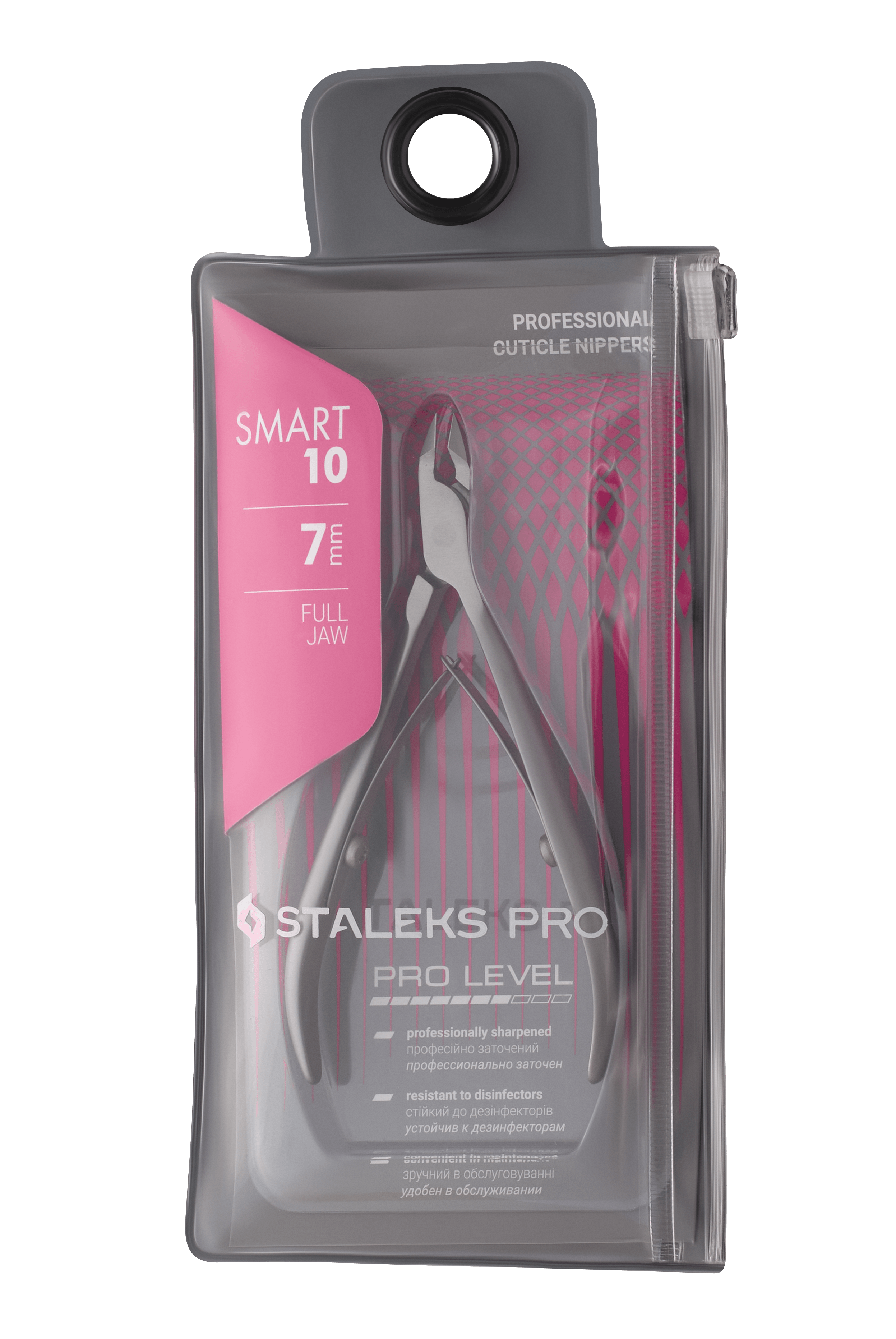 STALEKS SMART NS 10/7 - Tronchesina professionale per cuticole unghie 7mm - Divina Nails