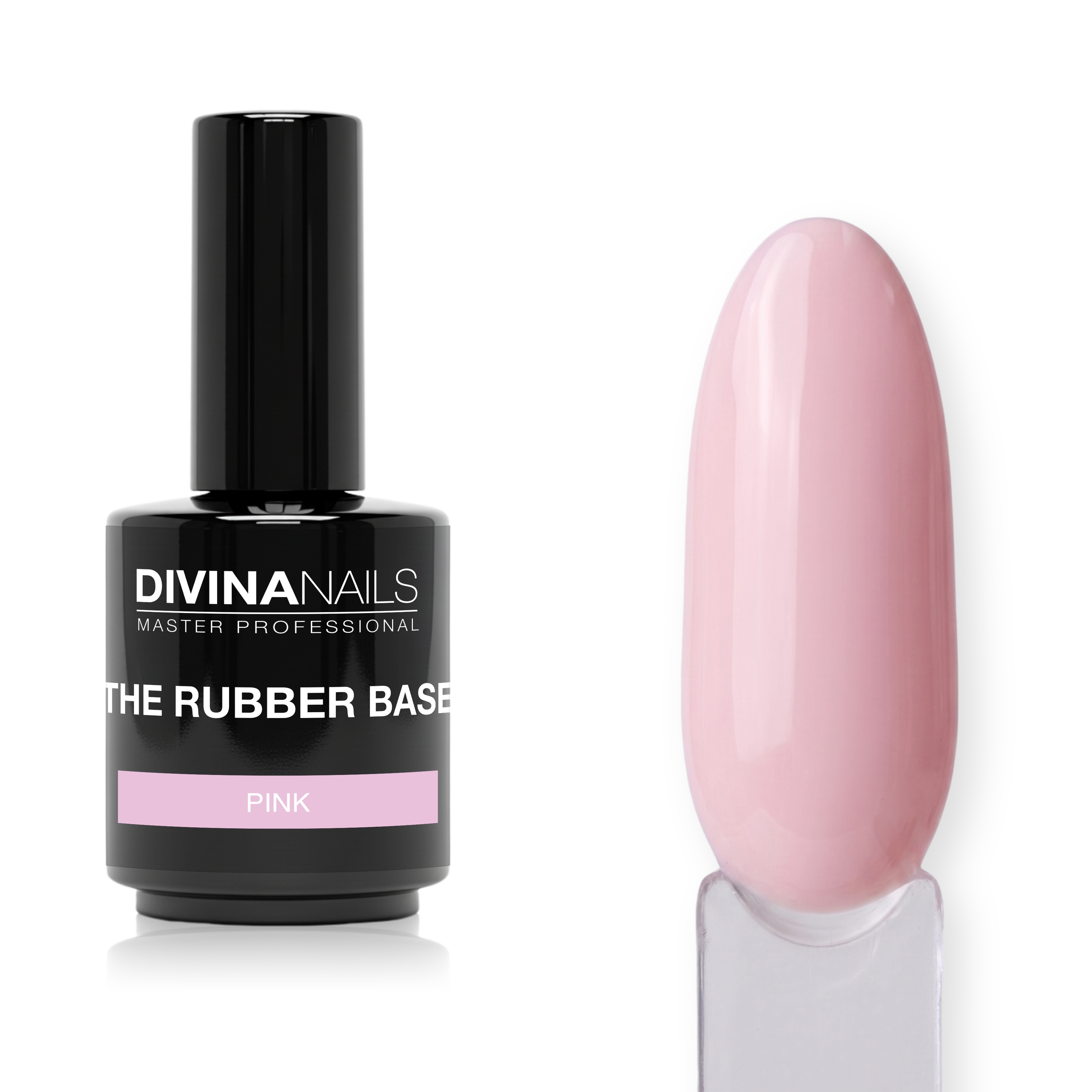 THE RUBBER BASE - PINK 006 - Rubber base pink gel builder autolivellante 15ml