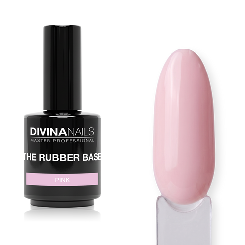 THE RUBBER BASE - PINK 006 - Rubber base pink gel builder autolivellante 15ml