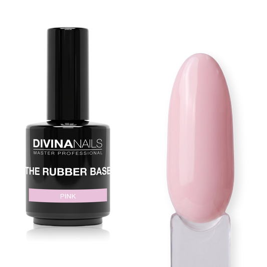THE RUBBER BASE - PINK 006 - Rubber base pink gel builder autolivellante 15ml