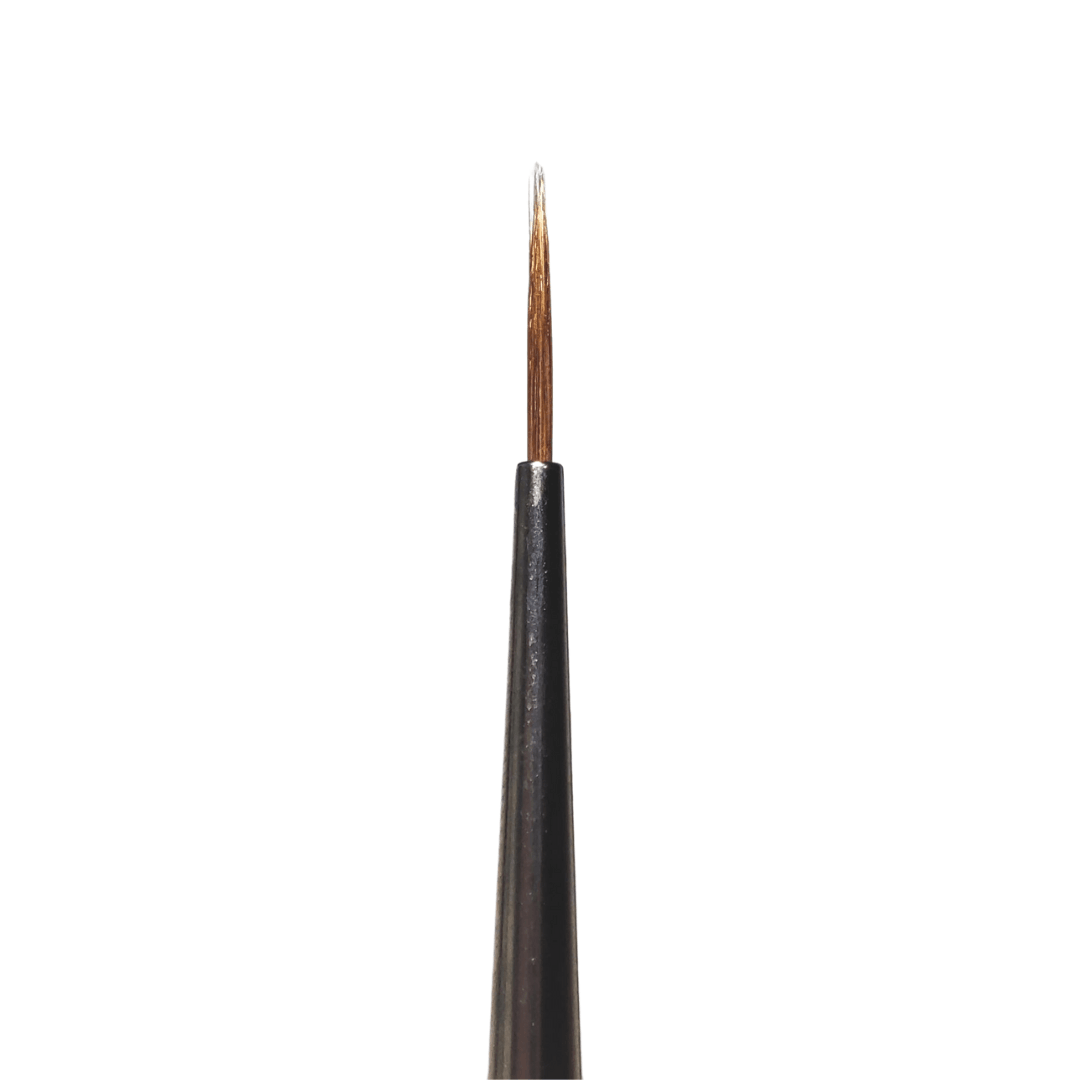 N464900 - N. 00 - Pennello professionale per Nail Art Line Extra Fine con setole Kolinsky - Divina Nails