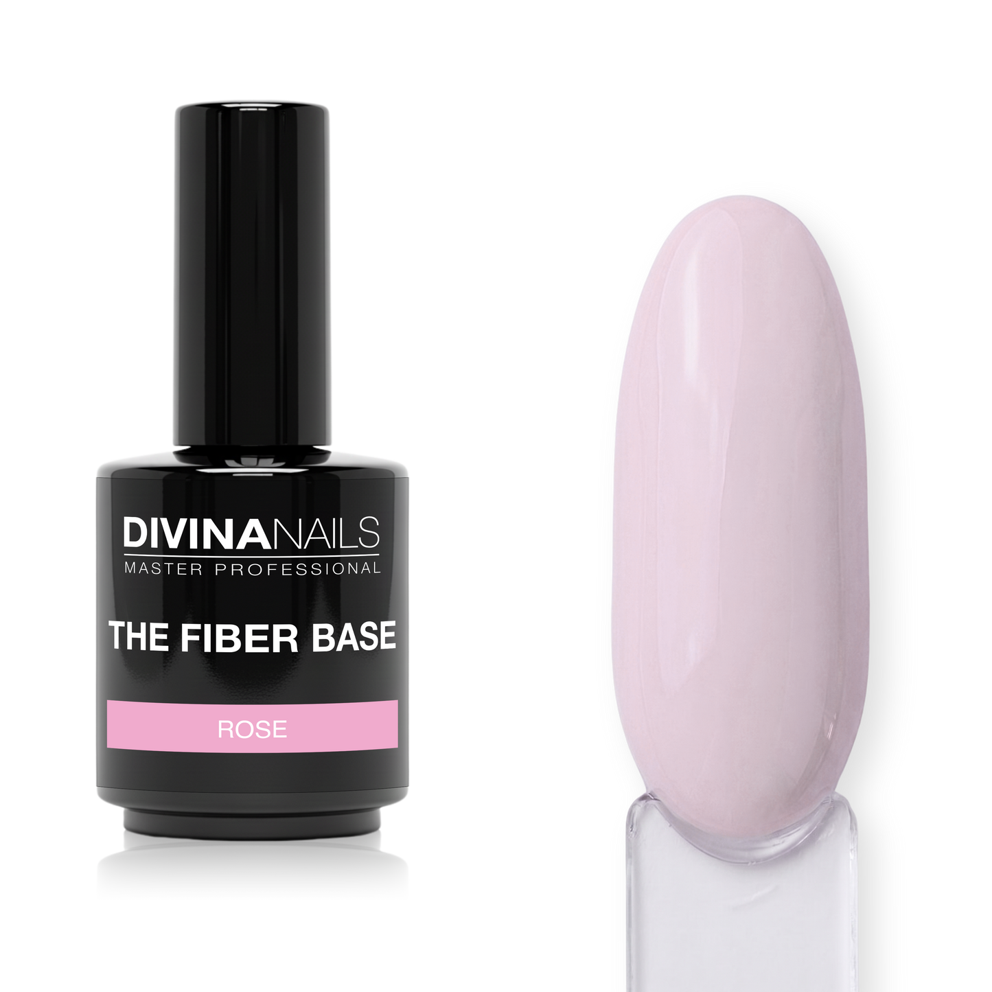THE FIBER BASE - 06 ROSE - Fiber base rosa semipermanente gel autolivellante 15ml
