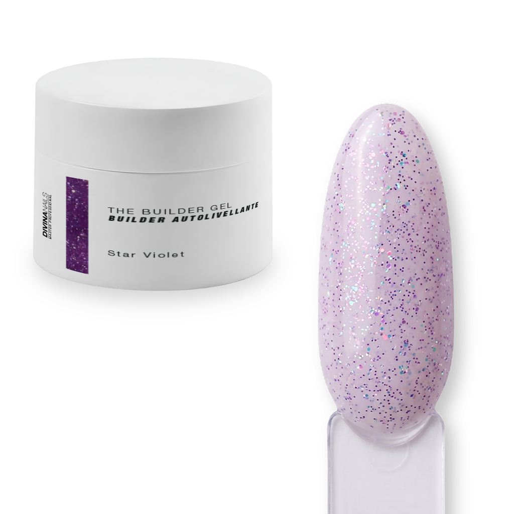 THE BUILDER GEL - STAR VIOLET - Builder gel costruttore autolivellante bifasico media densità 50ml