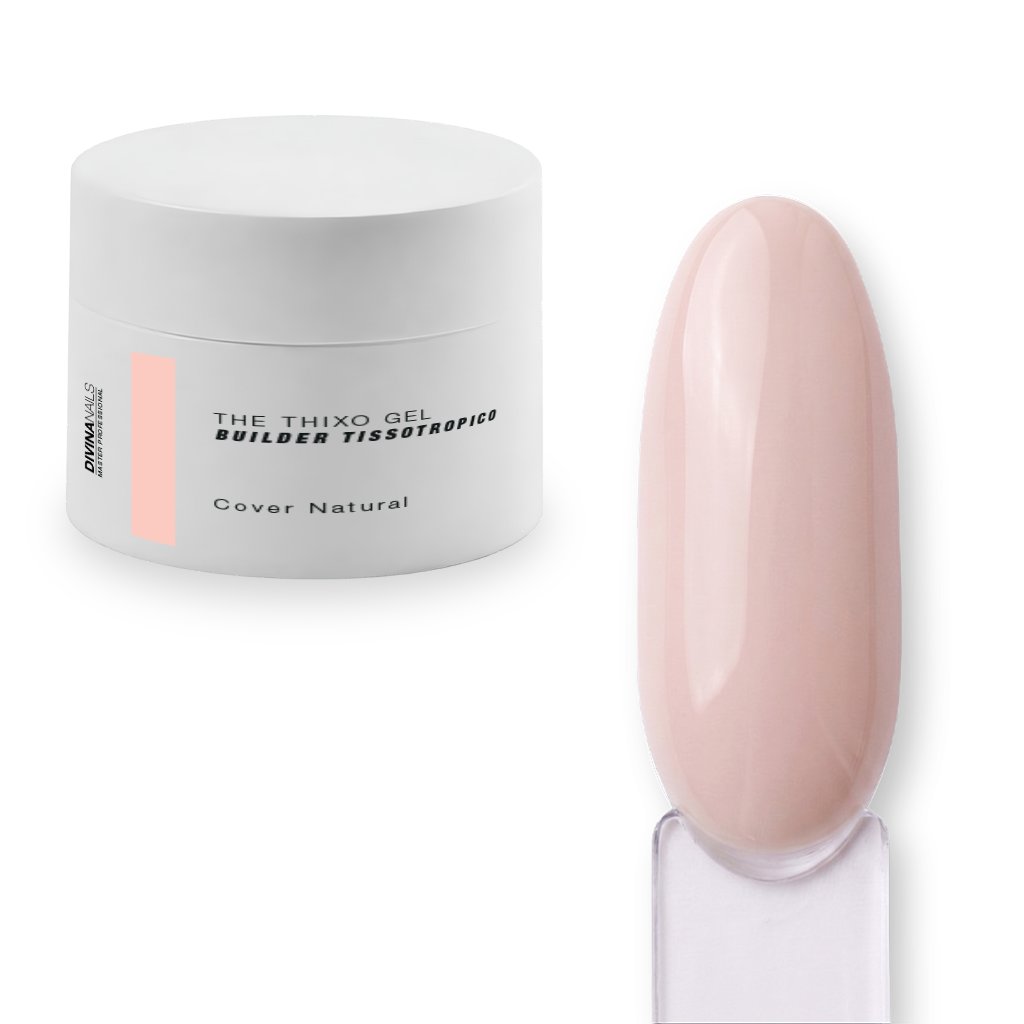 THE THIXO GEL - COVER NATURAL - Builder gel costruttore tissotropico trifasico professionale per ricostruzione unghie 50ml