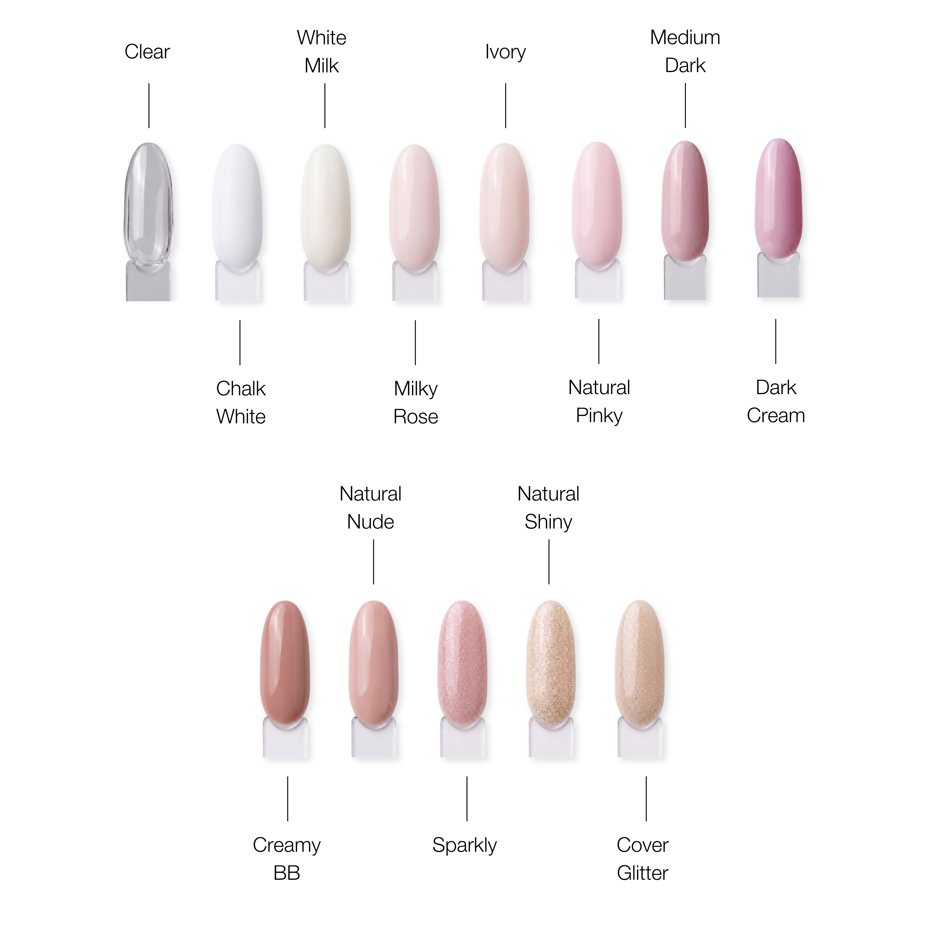 THE ACRYL GEL - MILKY ROSE - Acrygel Rosa Latte professionale per ricostruzione unghie da 60ml