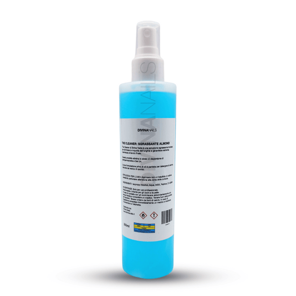 THE CLEANER SPRAY - Sgrassante almond e soluzione Acrygel per unghie 3in1  250ml