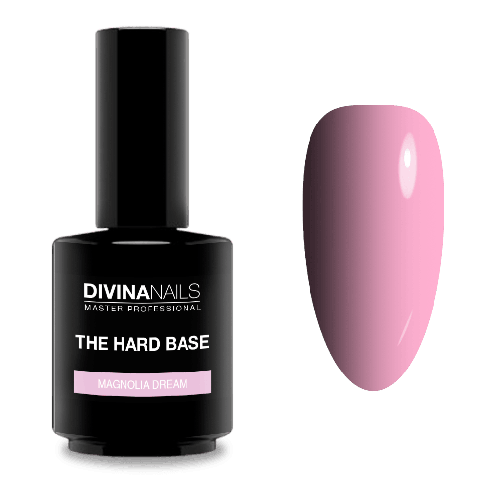 THE HARD BASE - MAGNOLIA DREAM - Base milky pink per semipermanente rinforzato 15ml