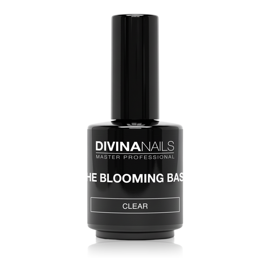 THE BLOOMING BASE - Base semielastica per semipermanente e per Nail Art effetto Tie Dye e Marble 15ml