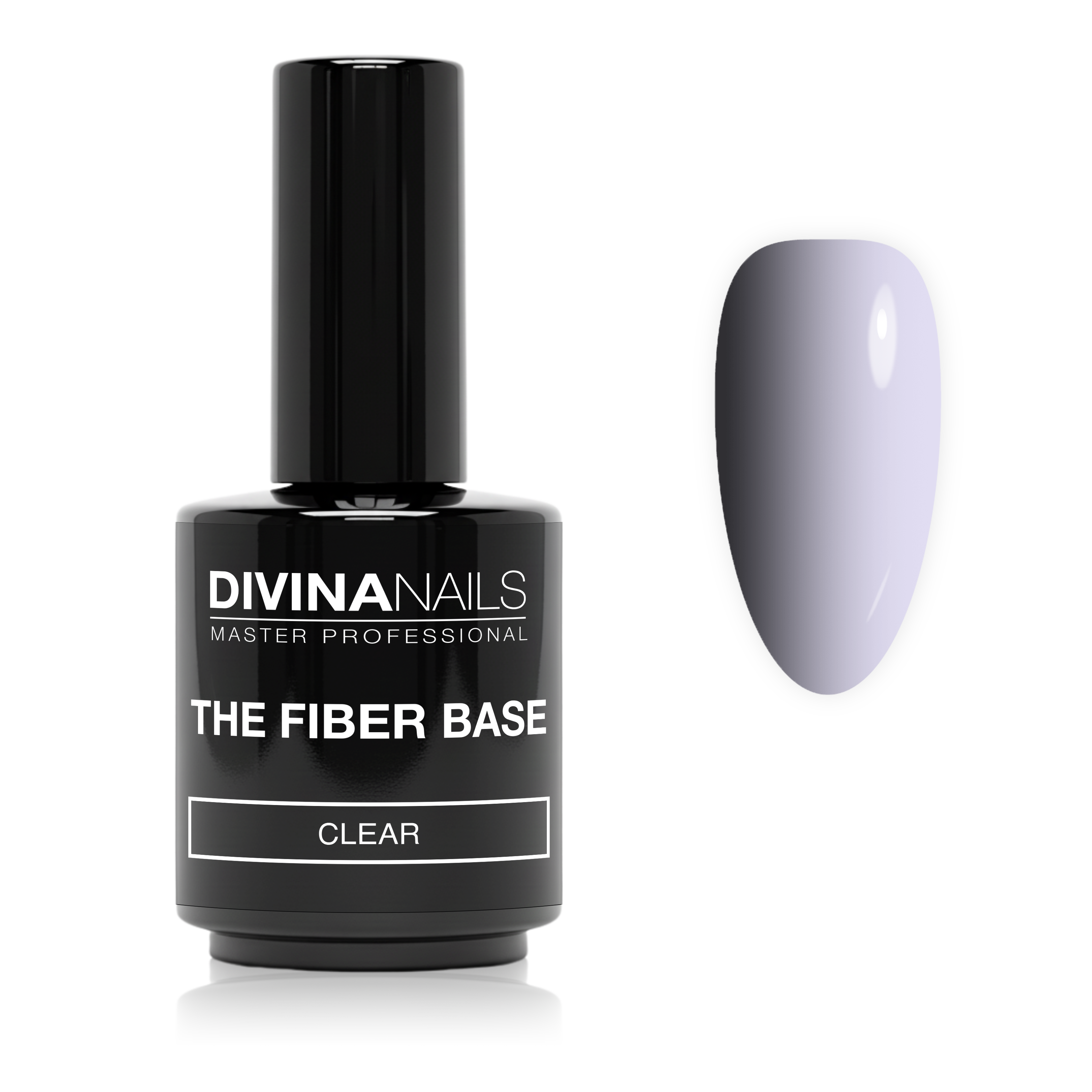 THE FIBER BASE - 01 CLEAR - Fiber base trasparente semipermanente gel autolivellante 15ml