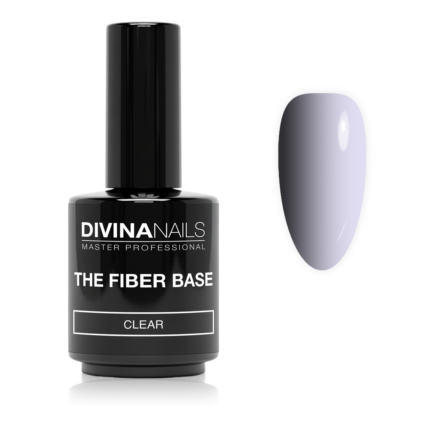 THE FIBER BASE - 01 CLEAR - Fiber base trasparente semipermanente gel autolivellante 15ml