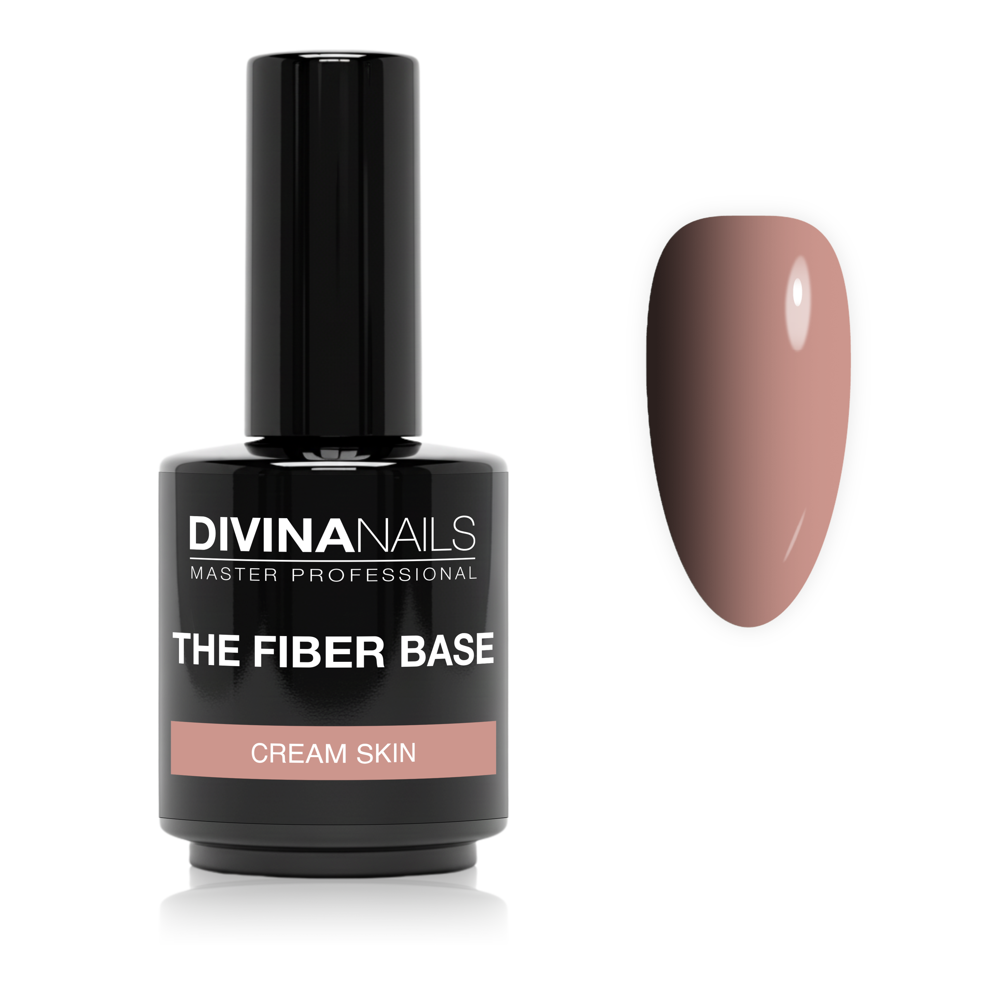 THE FIBER BASE - 04 CREAM SKIN - Fiber base cream skin semipermanente gel autolivellante 15ml