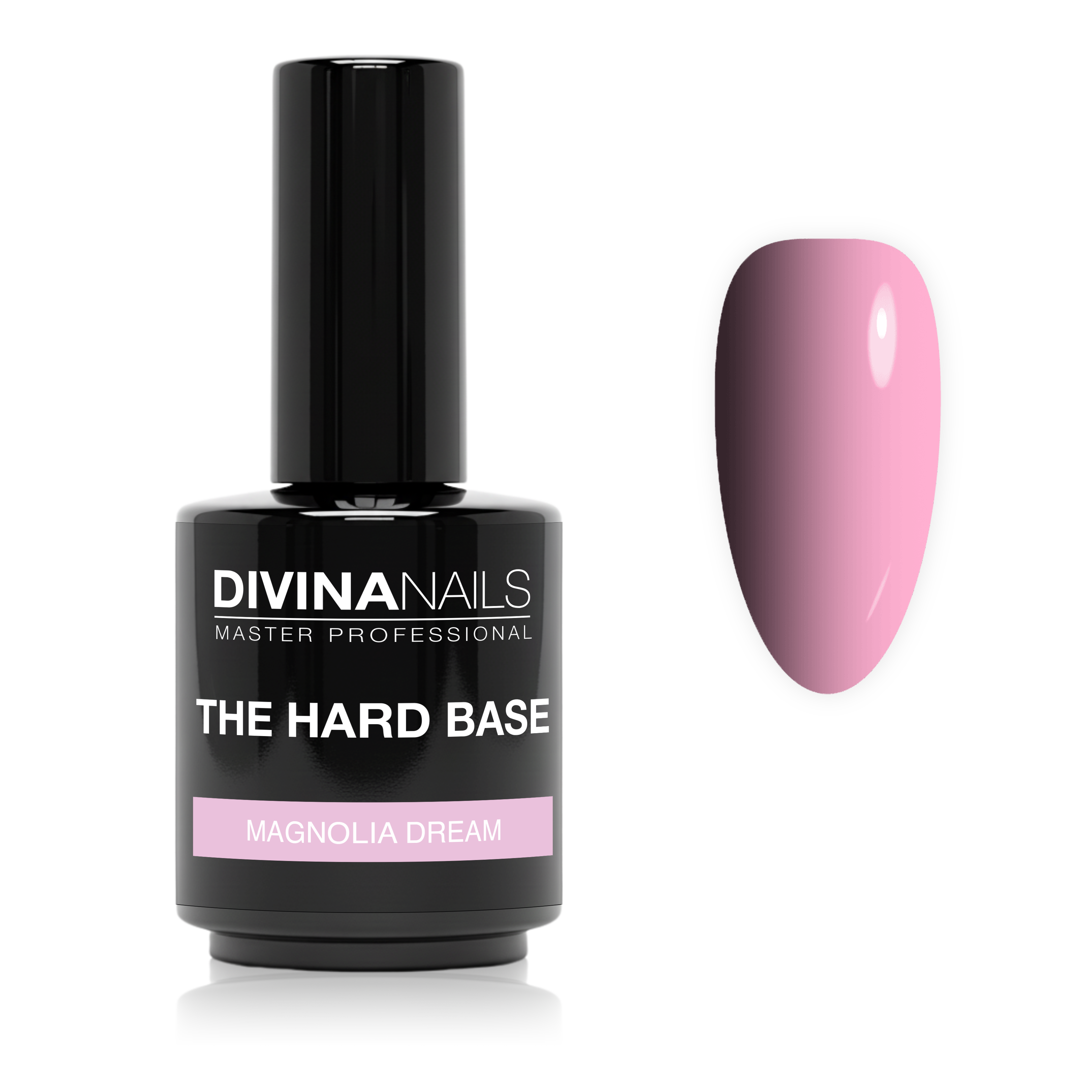 THE HARD BASE - MAGNOLIA DREAM - Base milky pink per semipermanente rinforzato 15ml