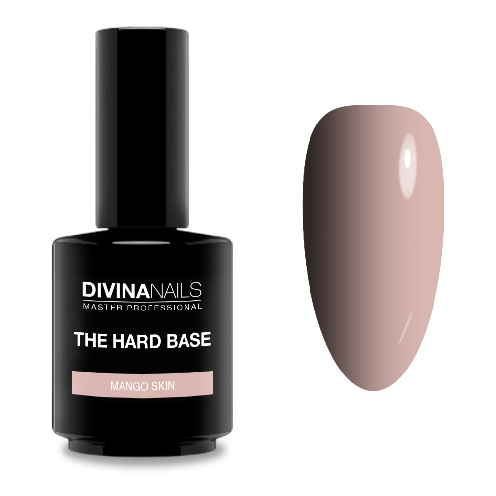 THE HARD BASE - MANGO SKING - Base nude carne per semipermanente rinforzato 15ml