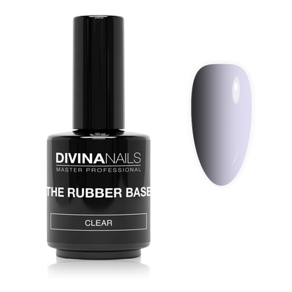 THE RUBBER BASE - RB 001 - Rubber base trasparente gel builder autolivellante 15ml