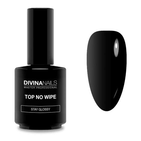 TOP NO WIPE - STAY GLOSSY - Gel top coat antigiallo senza dispersione