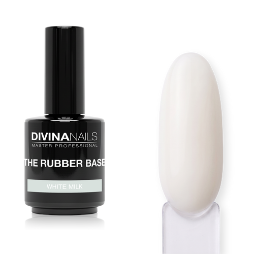 THE RUBBER BASE - WHITE MILK 003 - Rubber base bianco latte gel builder autolivellante 15ml