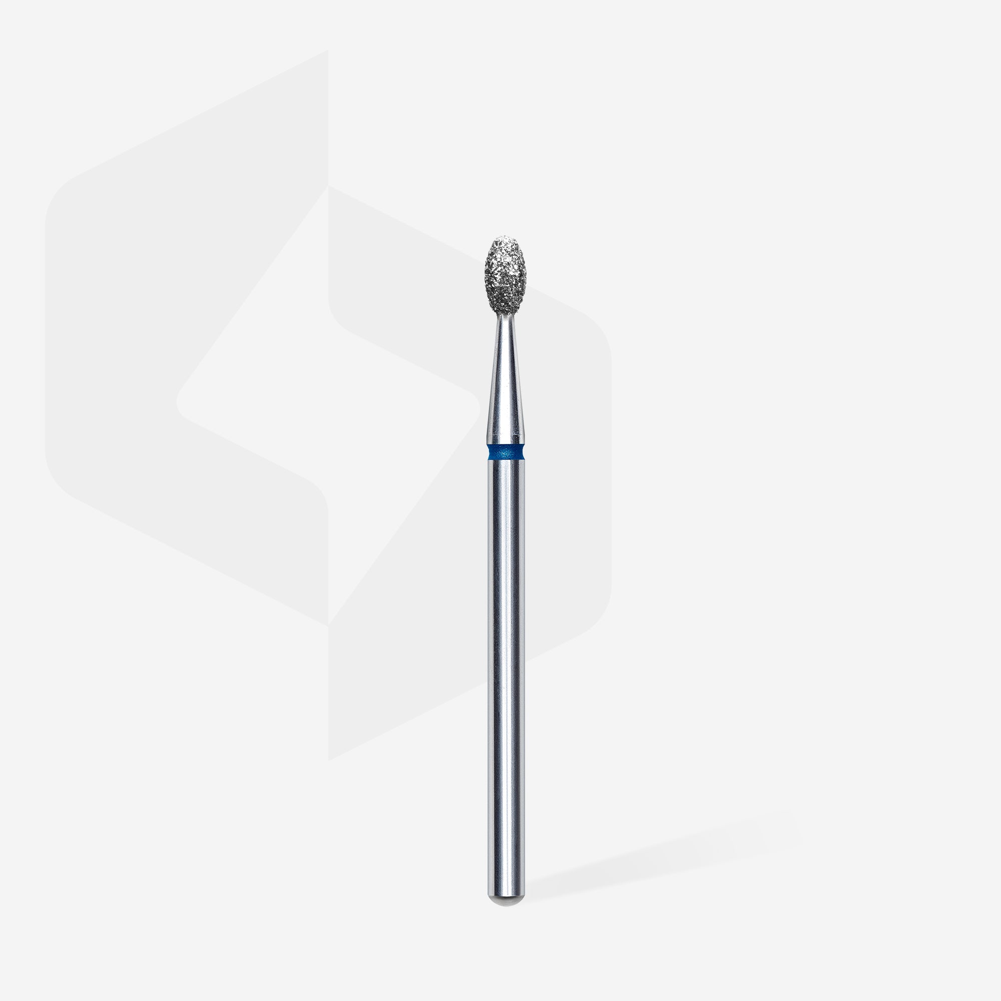 STALEKS FA130B025/5 - GOCCIA GRIT BLU - Punta fresa per cuticole diamantata per dry manicure russa
