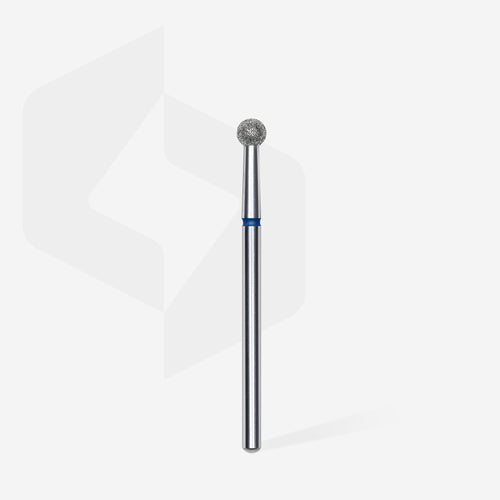STALEKS FA01B035 - SFERA GRIT BLU - Punta fresa per cuticole diamantata per dry manicure russa