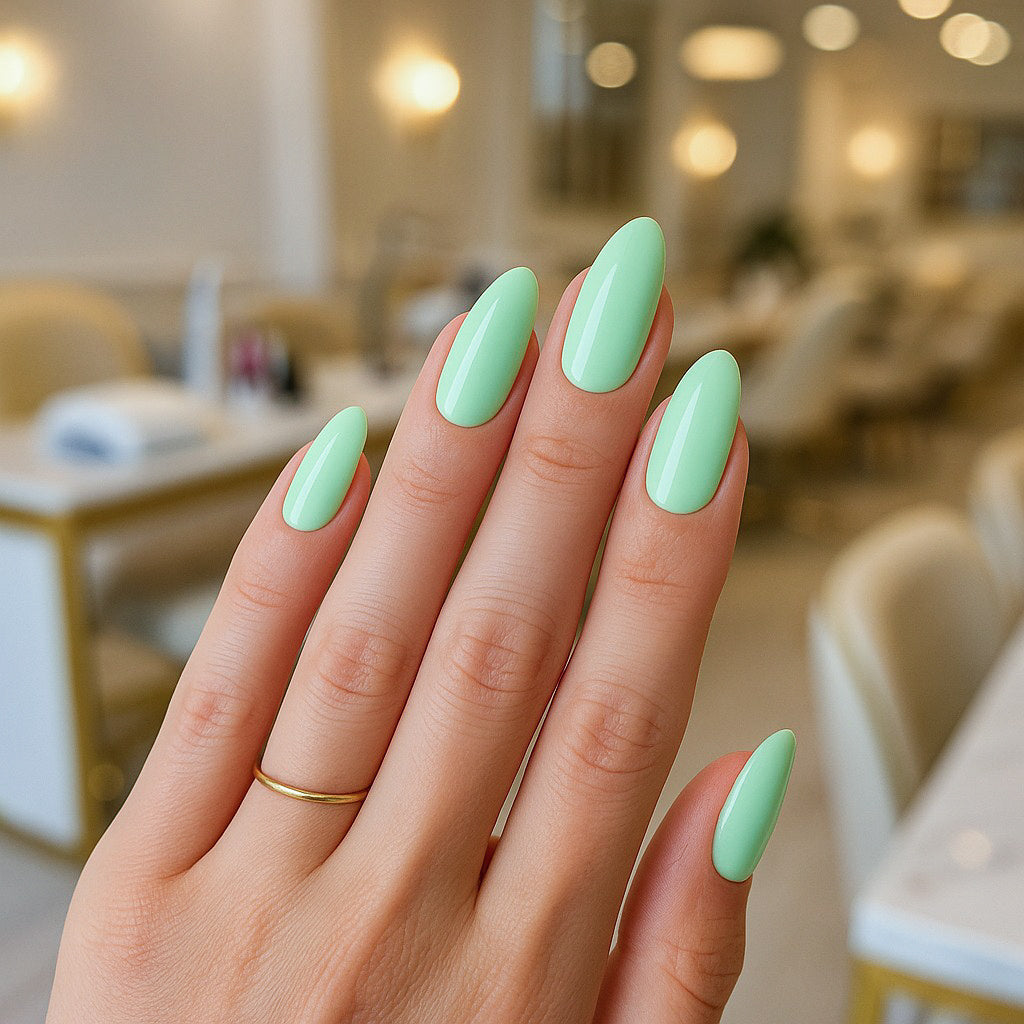 ELEGANCE MASTER GEL - TEA GREEN - Builder gel costruttore autolivellante bifasico media densità 30ml