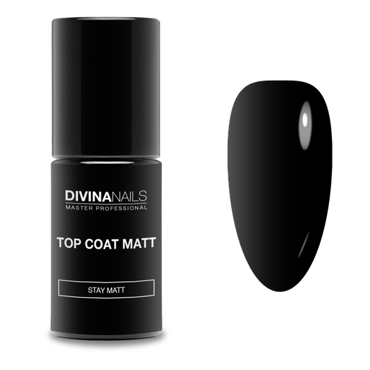 TOP COAT MATT - STAY MATT - Gel top coat effetto opaco senza dispersione 8ml