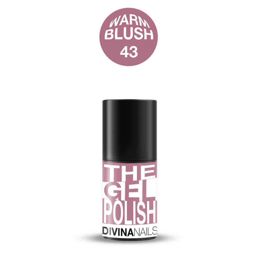 THE GEL POLISH - 43 WARM BLUSH - Semipermanente per unghie da 8ml