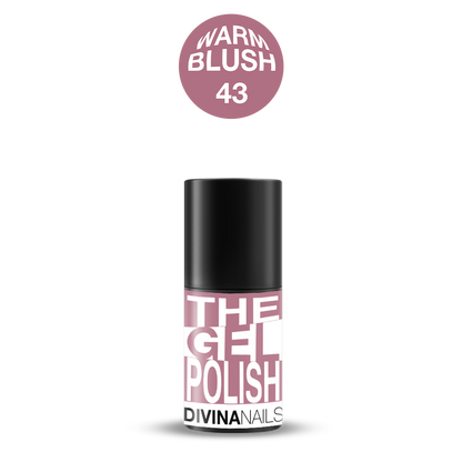 THE GEL POLISH - 43 WARM BLUSH - Semipermanente per unghie da 8ml