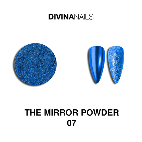 THE MIRROR POWDER - 07 - Polvere pigmento effetto specchio cromato per unghie - Divina Nails