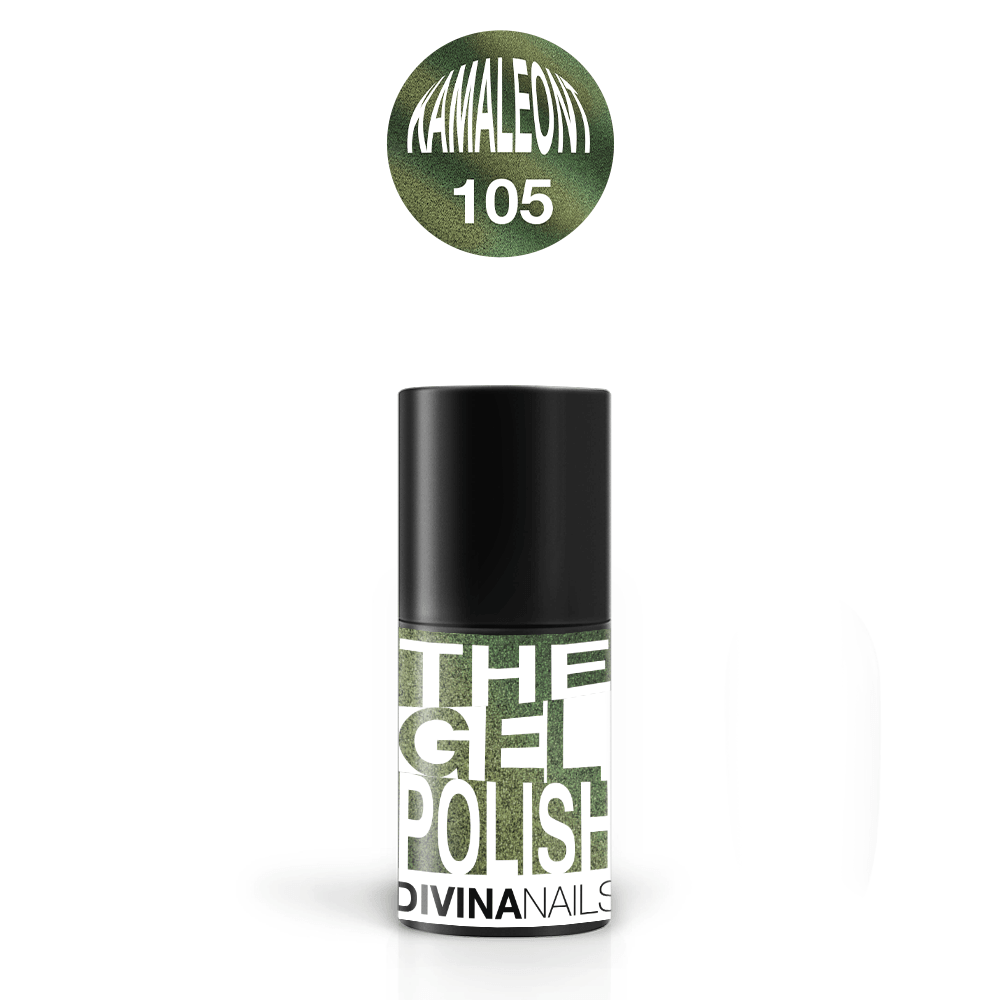 THE GEL POLISH - 105 KAMALEONT - Semipermanente per unghie da 8ml - Divina Nails