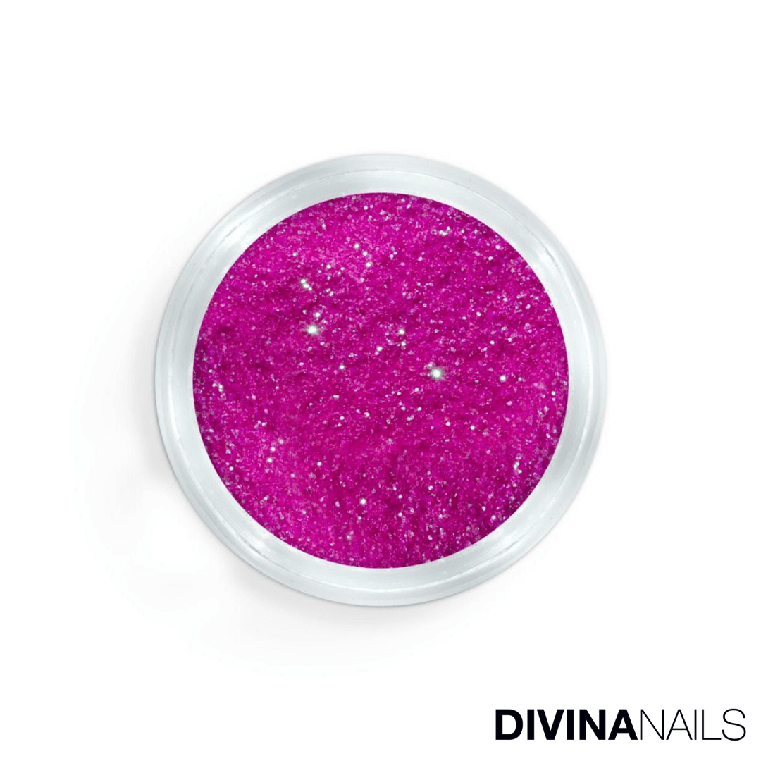 CRYSTAL FUCSIA HOLO - Polvere Glitter brillantini per unghie 2g