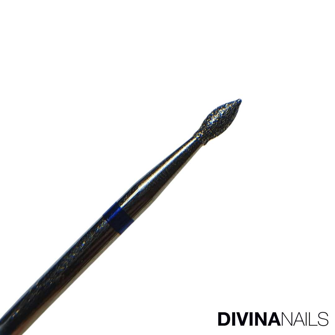 GOCCIA - Punta a goccia diamantata professionale per fresa rimozione cuticole - Divina Nails