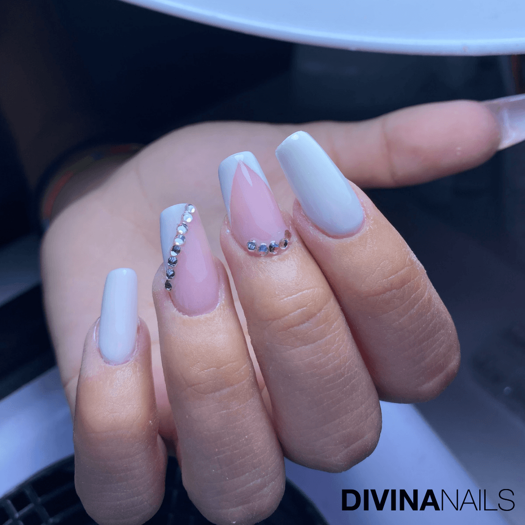 THE GEL POLISH - 00 WHITE - Semipermanente per unghie da 8ml - Divina Nails