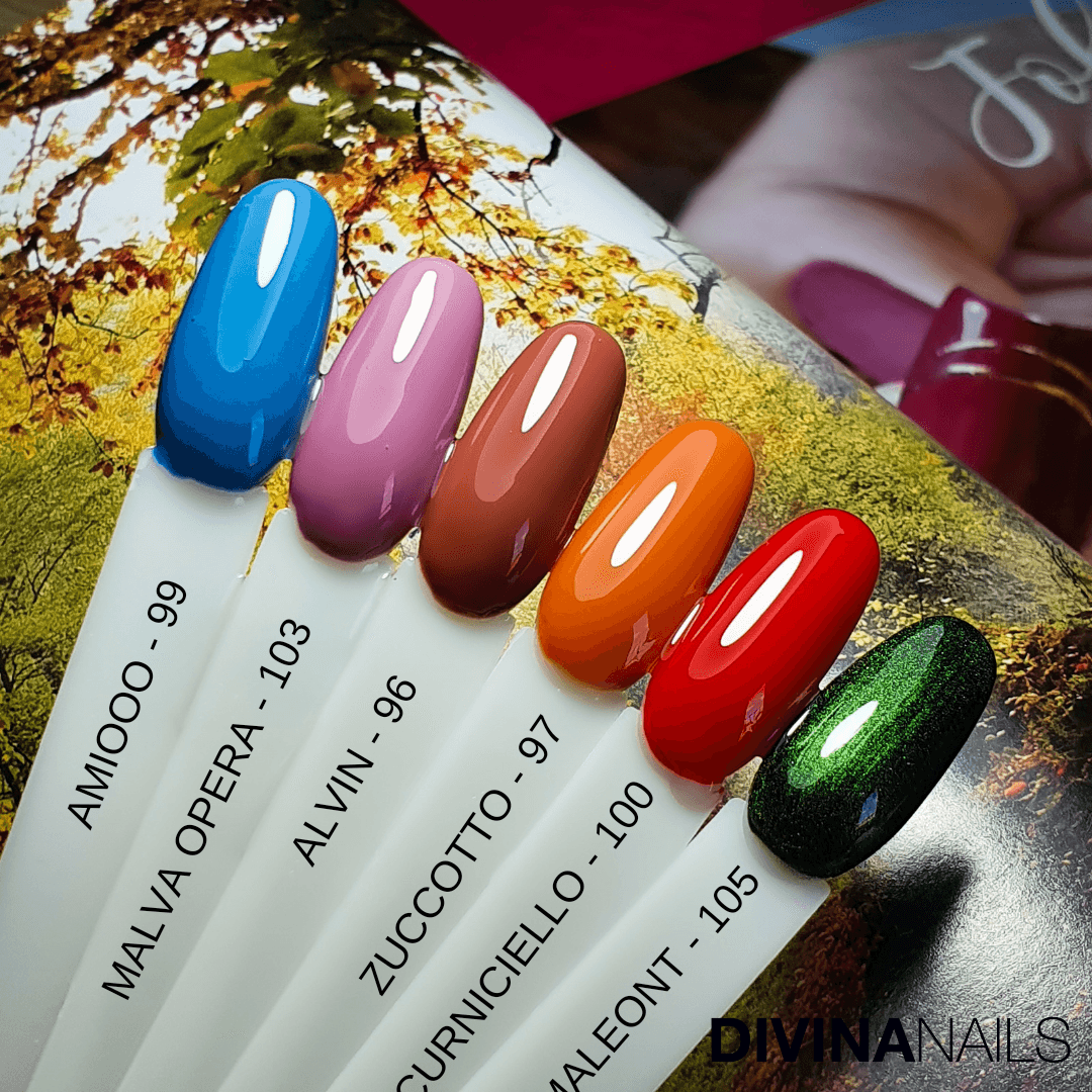 GOOD VIBES SELECTION - Box da 6 Semipermanenti THE GEL POLISH 8ml - Divina Nails