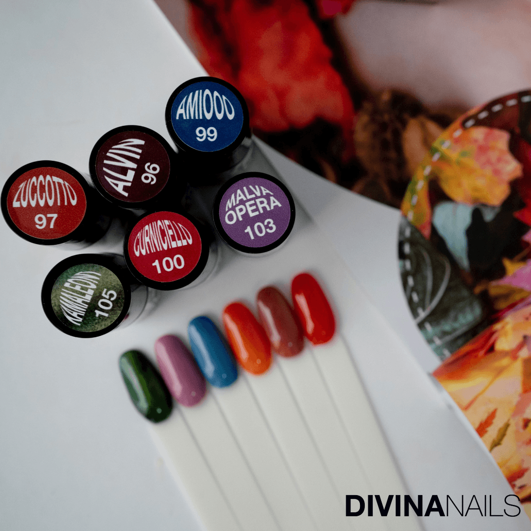 GOOD VIBES SELECTION - Box da 6 Semipermanenti THE GEL POLISH 8ml - Divina Nails