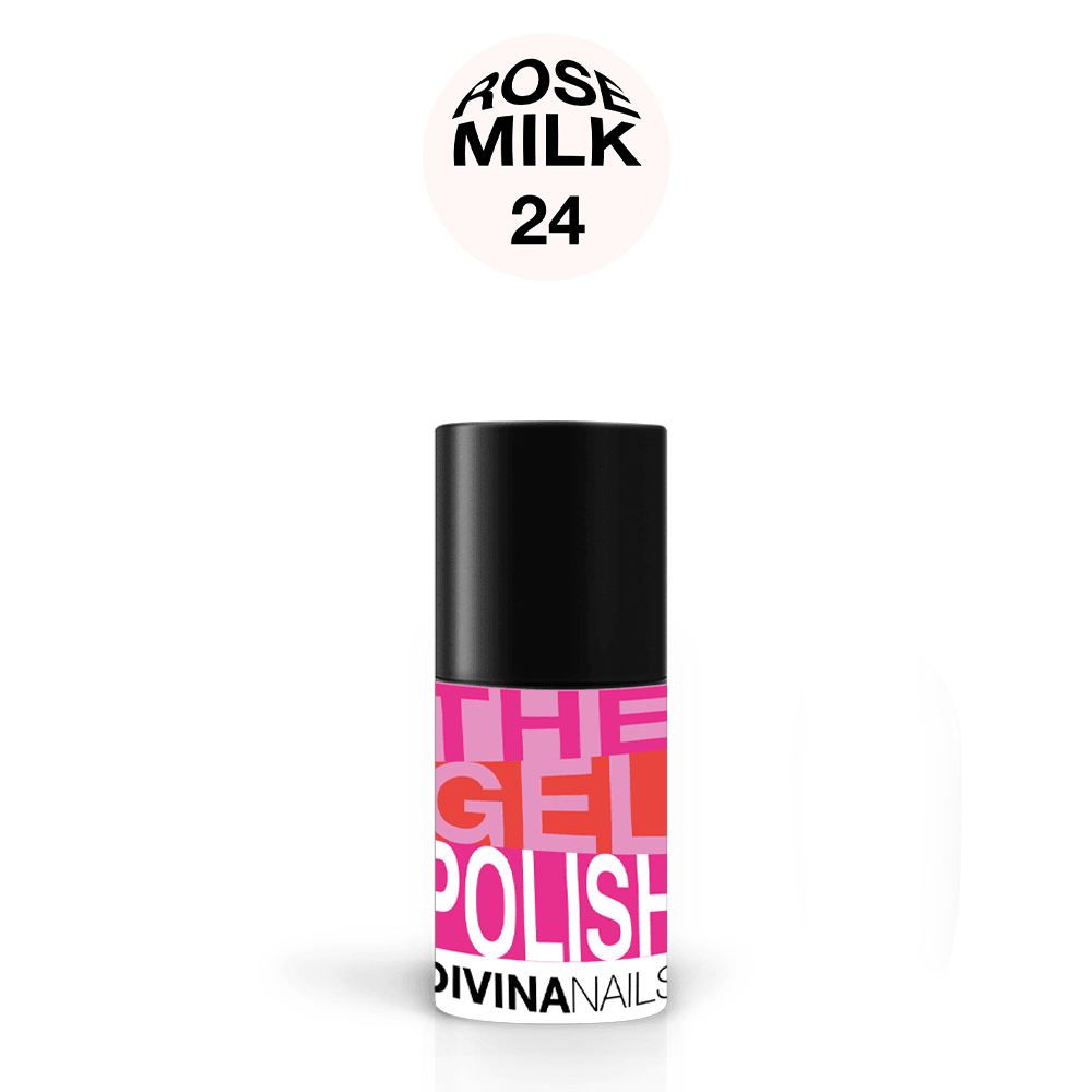 THE GEL POLISH - 24 ROSE MILK - Semipermanente per unghie da 8ml