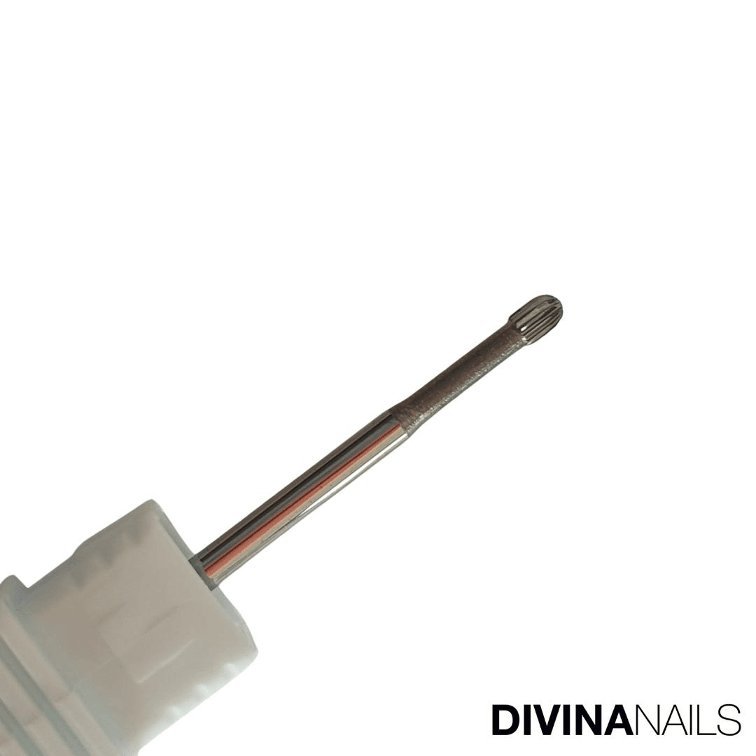 CUTICLE WIPEOUT - Punta in metallo duro professionale per fresa rimozione cuticole - Divina Nails