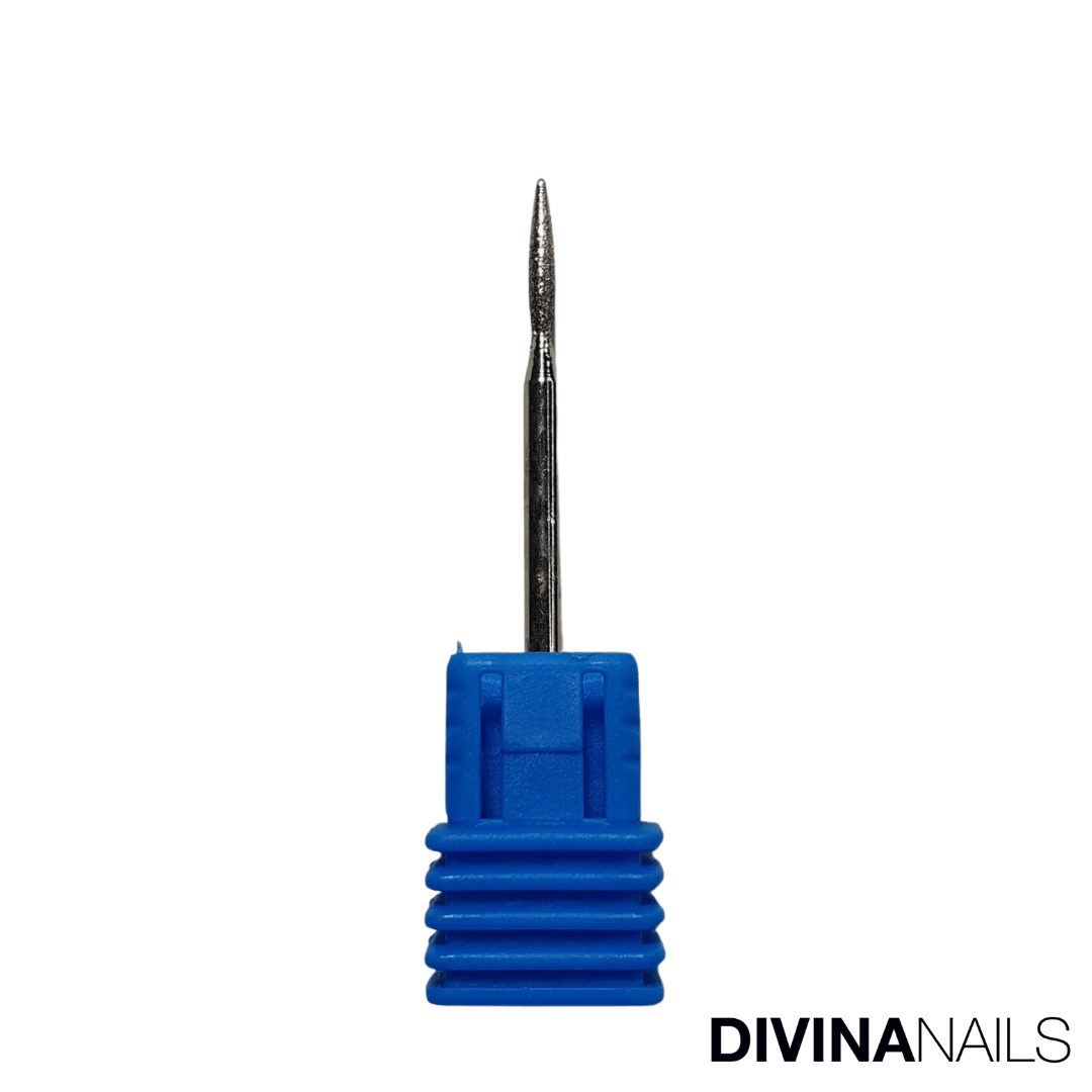 FIAMMA - Punta fresa per cuticole diamantata a fiamma - Divina Nails