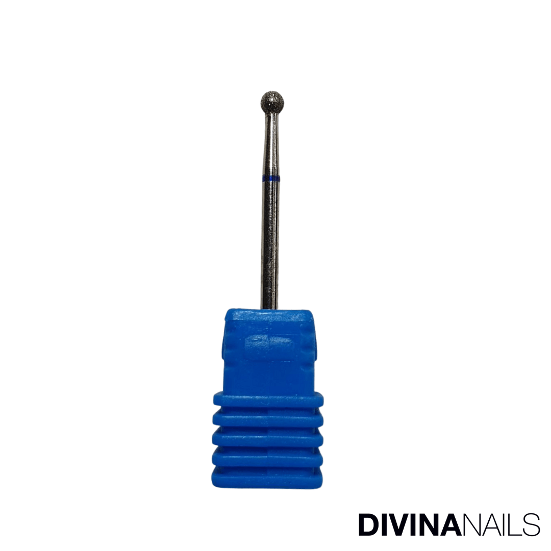 SFERA - Punta a sfera diamantata professionale per fresa rimozione cuticole - Divina Nails