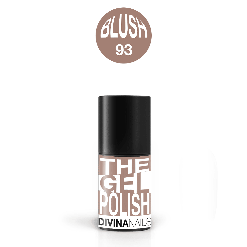 THE GEL POLISH - 93 BLUSH - Semipermanente per unghie da 8ml - Divina Nails