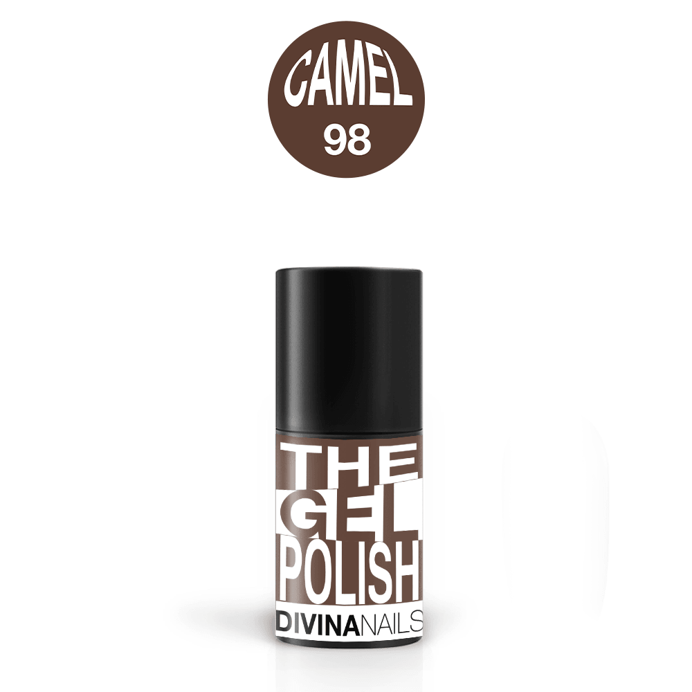 THE GEL POLISH - 98 CAMEL - Semipermanente per unghie da 8ml - Divina Nails
