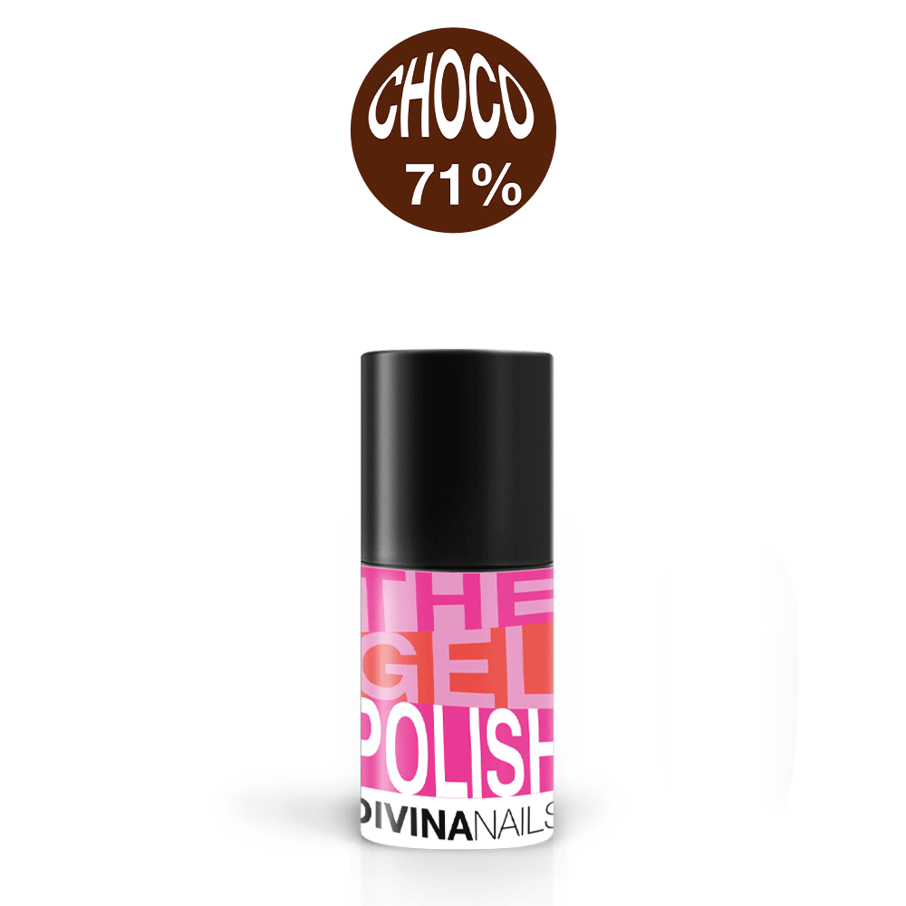 THE GEL POLISH - 71% CHOCO - Semipermanente per unghie da 8ml