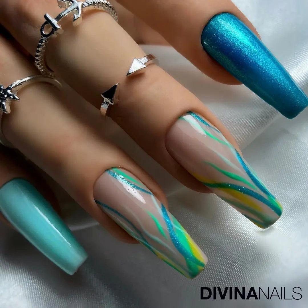 THE GEL POLISH - 12  MERMAID - Semipermanente per unghie da 8ml - Divina Nails