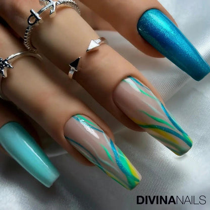 THE GEL POLISH - 12  MERMAID - Semipermanente per unghie da 8ml - Divina Nails