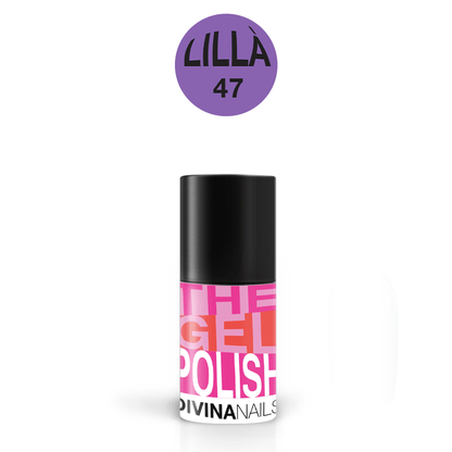 THE GEL POLISH - 47 LILLA' - Semipermanente per unghie da 8ml