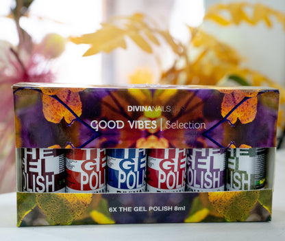 GOOD VIBES SELECTION - Box da 6 Semipermanenti THE GEL POLISH 8ml - Divina Nails