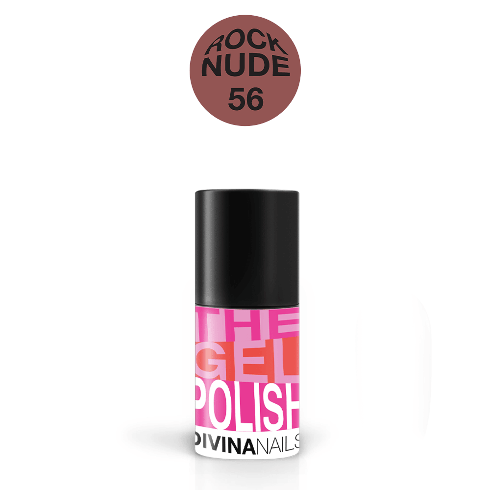 THE GEL POLISH - 56 ROCK NUDE - Semipermanente per unghie da 8ml