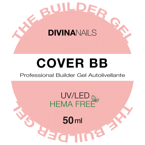 THE BUILDER GEL - COVER BB - Builder gel costruttore autolivellante bifasico media densità 50ml - Divina Nails