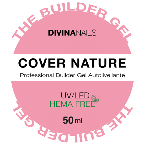 THE BUILDER GEL - COVER NATURE - Builder gel costruttore autolivellante bifasico media densità 50ml - Divina Nails