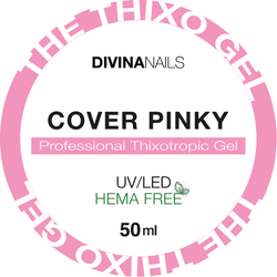 THE THIXO GEL - COVER PINKY - Builder gel costruttore tissotropico trifasico professionale per ricostruzione unghie da 50ml - Divina Nails